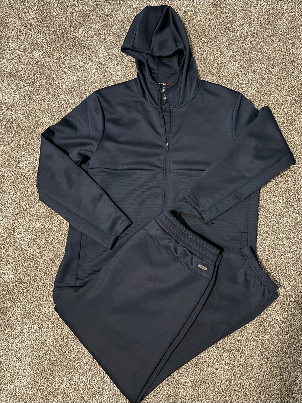 Spyder Navy Hoodie & Joggers Set